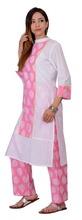 AKSHAT INTERNATIONAL COTTON BLOCK PRINT KURTA, Gender : Women