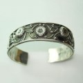 Sterling Silver 925 Designer Bangle