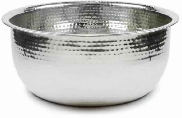 Hammered Stainless Steel Spa Bowl
