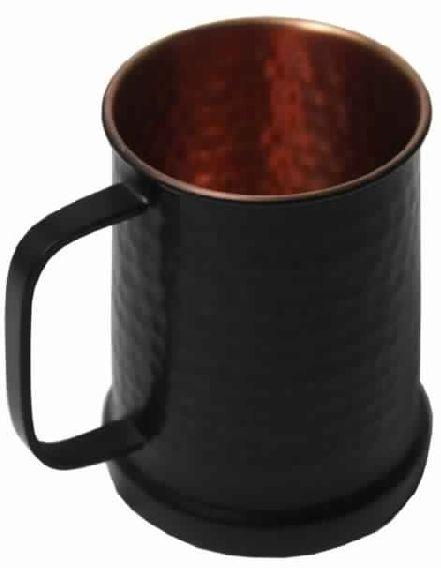Matte Black Copper Beer Mug, Capacity : 20 oz.
