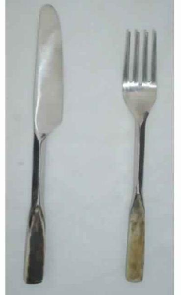 Stainless Steel Cutlery Set of 2 Table KnifeY