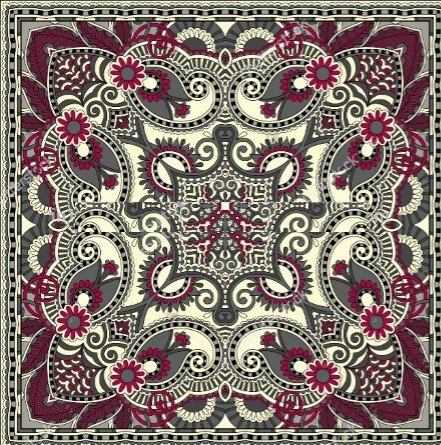 Cotton/silk/viscose Digital Printed Scarves, Color : Customized