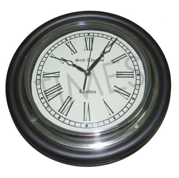 Antique Black Wall Clock