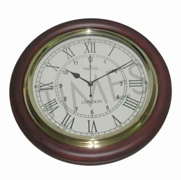 Antique Brown Wall Clock