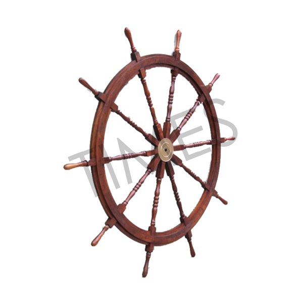 Antique Nautical Ship Wheel