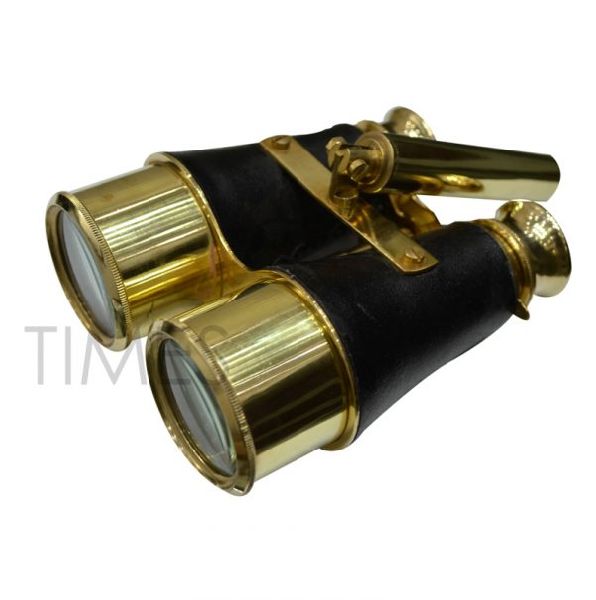 Nautical brass binocular