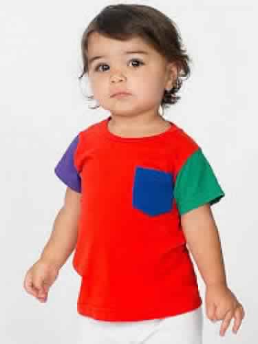 Infants Designer Round Neck T-Shirts