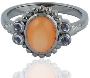Tanzanite Silver Beautiful Women Ring, Gender : Women's