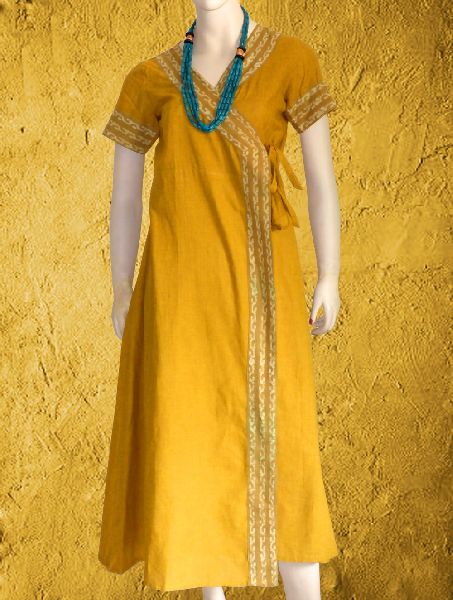 Ajrakh Wrap Dress