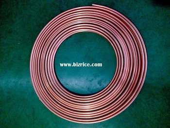 COPPER COILS PIPES