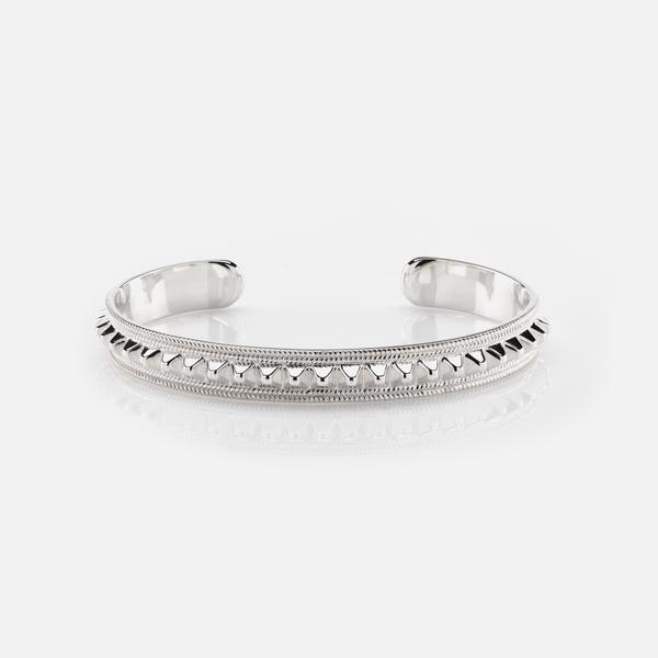 HAYL BANGLE IN SILVER