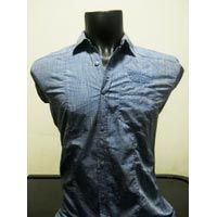 Pure Cotton Plain Mens Casual Shirts, Technics : Woven