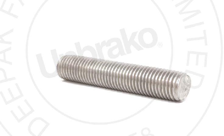 Stainless Steel Full Thread Studs, Color : Silver