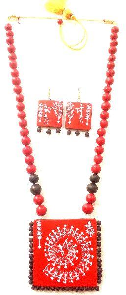 Truly Tribal Terracotta Necklace