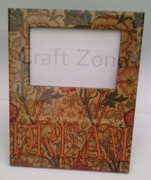 Craft Zone Mdf Decorative Photo Frame