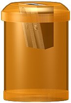 Aluminium Pencil Sharpener In Plastic Container, Certification : ISO 9001 2000
