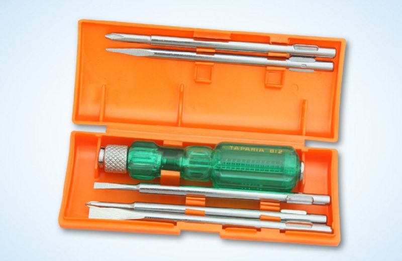 Screw Driver Sets with Neon Bulbs