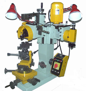 Universal Two Head Facetting Machine