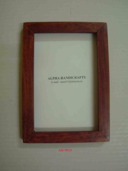 Wooden Red Picture Frame