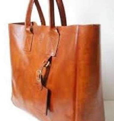 Genuine leather laptop tote bag, for Daily Travel, Feature : Fashionable