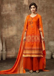 Digital Printed Casual Wear New Designer Palazzo Suits