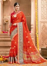 Fancy Silk Casual Wear Sarees