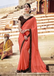 Lace Border Work Daily Wear Sarees
