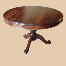 Wooden Royal Indian Rosewood Round, Indian Rosewood Round Dining Table