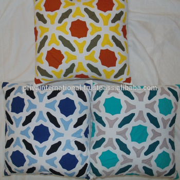 Multi Color Designed Cushion Cover, Size : 16 x 16 inch (approx)