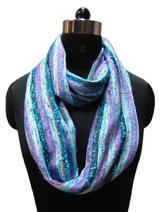Viscose Glitter Shinny Lurex viscose scarf, Gender : Female