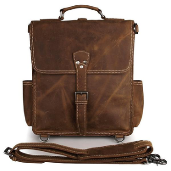 UNISEX LEATHER BACKPACK BAG at Best Price in Noida | S. M. T ...