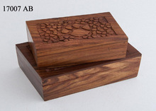wooden cremation urns