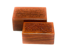 Wooden Life Tree Cremation Urns