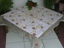 embroidered table cover