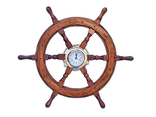 Brass Ship Wheel