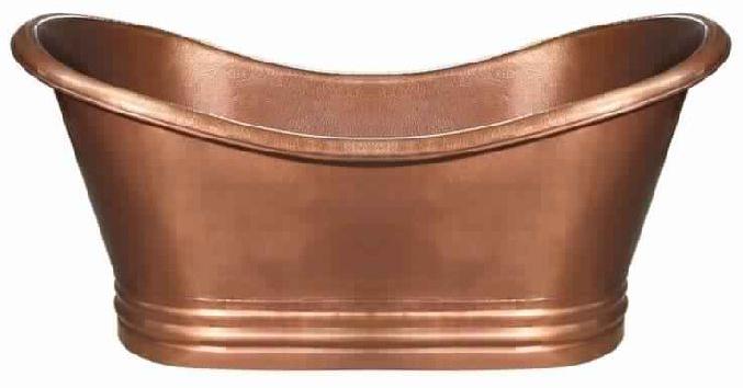 Copper Double-Slipper Tub