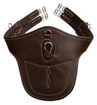 Stud Leather Horse Girth, Color : BLACK, BROWN, TAN
