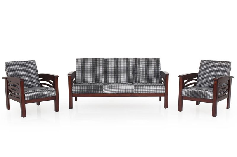 Polished Printed wooden sofa set, Size : Multisizes