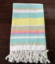 RUDRA APPARELS Yarn Dyed 100% Cotton hammam towel, Technics : Woven