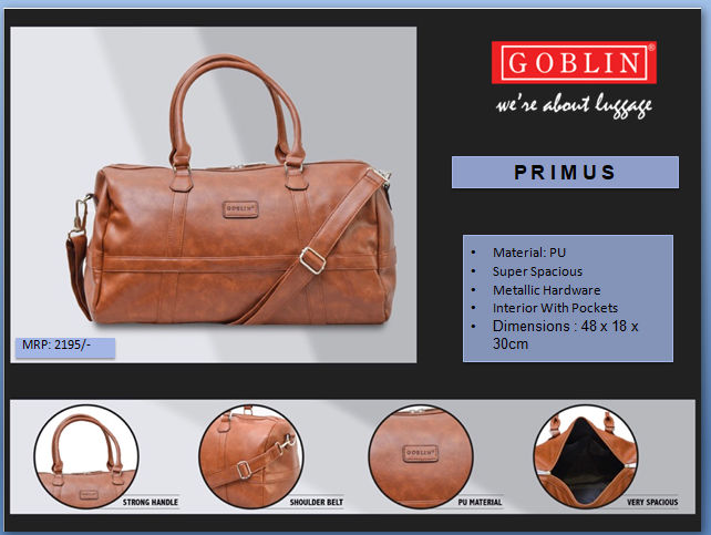 goblin duffle bag