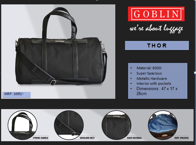 goblin duffle bag
