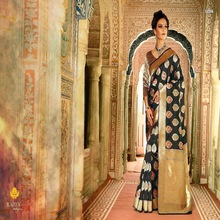 Checked Designer Silk Sarees, Occasion : Bridal Wear, Casual Wear, Festival Wear, Party Wear