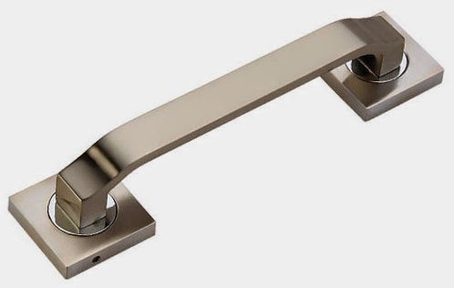 Polished Brass main door handle, Length : 8 - 10 Inch