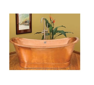 Oval Traditional copper bath tub