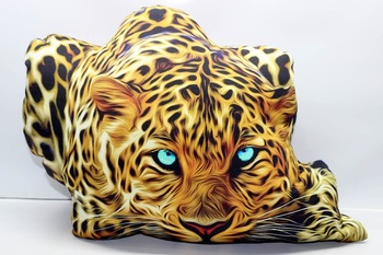 Printed filled Cotton Pillow