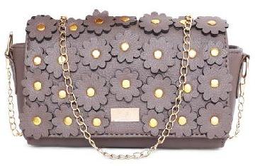 Flowericious collection Brown Sling bag