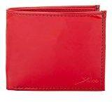 Men Red Artificial Leather Wallet, Overall Dimension (LXBXH) : 8.5Lx1Bx3.5H (Inches).