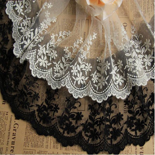 Embroidered Net Lace