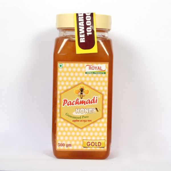 Pachmodi 500 gm Gold Honey, Taste : Sweet