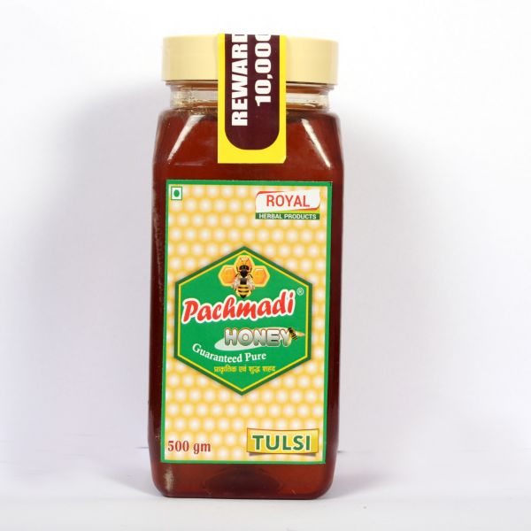 Pachmodi 500 gm Tulsi Honey, Taste : Sweet